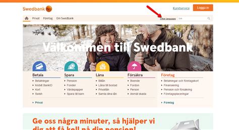 logga in på swedbank.